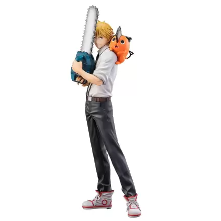 Chainsaw Man Luminasta Statuetka PVC 1/7 Denji & Pochita 24 cm termékfotója