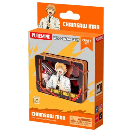 Chainsaw Man Zestaw Modeli Drewniana Galeria (S) Denji zdjęcie produktu