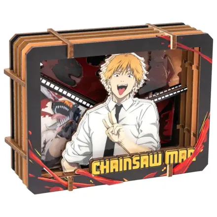 Chainsaw Man Zestaw Modeli Drewniana Galeria (S) Denji zdjęcie produktu