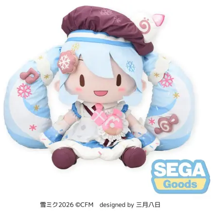Character Vocal Series 01: Hatsune Miku Fuwa Petit Pluszowa Figurka Snow Miku 2026 Dodeka Jumbo 50 cm zdjęcie produktu