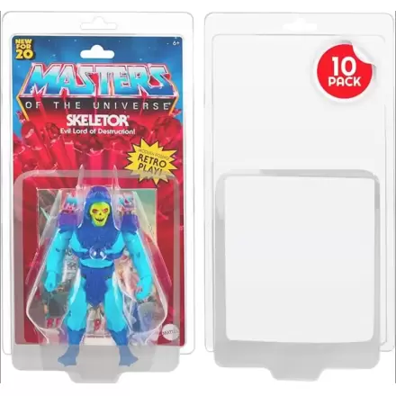 Clamshell PET Protectors 10-Pack dla figurek Masters of the Universe Action Figures zdjęcie produktu