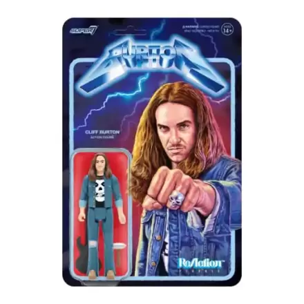 Cliff Burton ReAction Figurka Akcji Fala 01 Cliff Burton 10 cm termékfotója