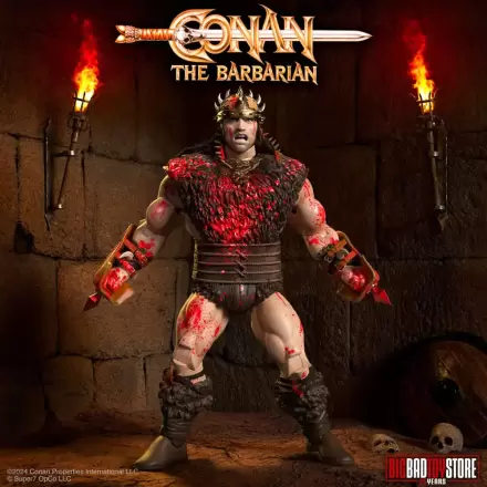 Conan the Barbarian Ultimates figurka akcji Conan Blood Soaked Pit Fighter 18 cm zdjęcie produktu