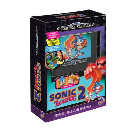 Console Heroes Sonic The Hedgehog 2 Mega Drive diorama zdjęcie produktu