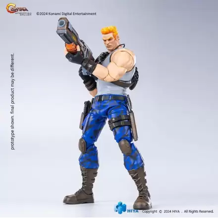 Contra: Operation Galuga Exquisite Basic Figurka Akcji Bill Rizer 16 cm termékfotója