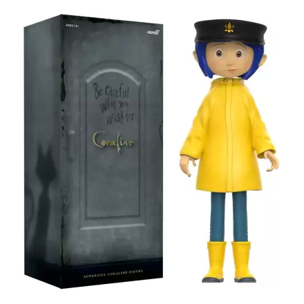 Coraline Supersize Winylowa Figurka Akcji Coraline z Kapeluszem (Button Eyes) 40 cm termékfotója