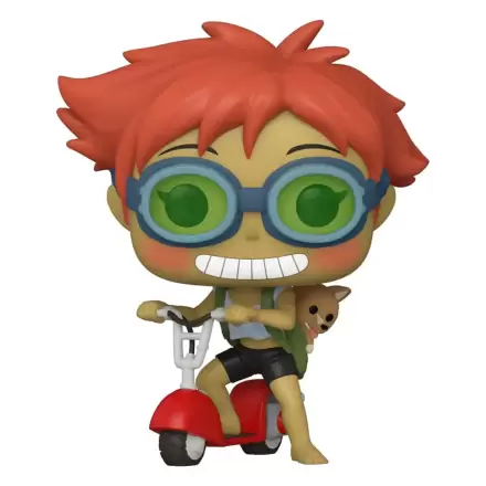 Cowboy Bebop POP! Animation Figurka Winylowa Edward na Skuterze z Ein 9 cm termékfotója