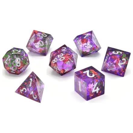 CritStones Liquid Core Dice Set Marzenie Zielarza zdjęcie produktu