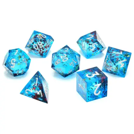 CritStones Liquid Core Dice Set Mermaid's Maelstrom zdjęcie produktu
