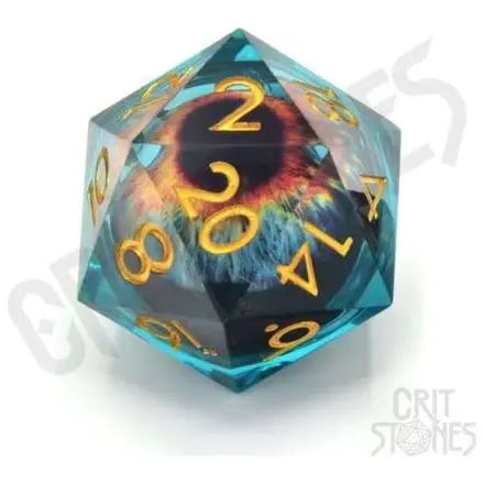 Kości CritStones Liquid Core Dice D20 Eye of the Oracle 3 cm zdjęcie produktu