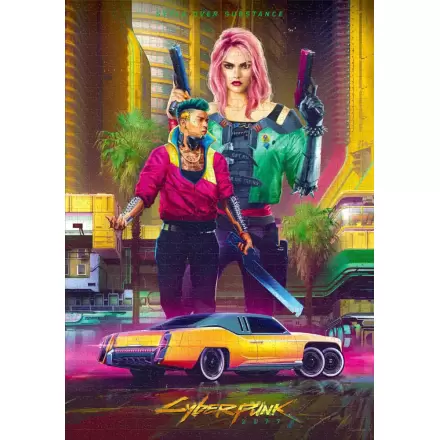 Cyberpunk 2077 Puzzle Styl Kitsch (1000 elementów) zdjęcie produktu