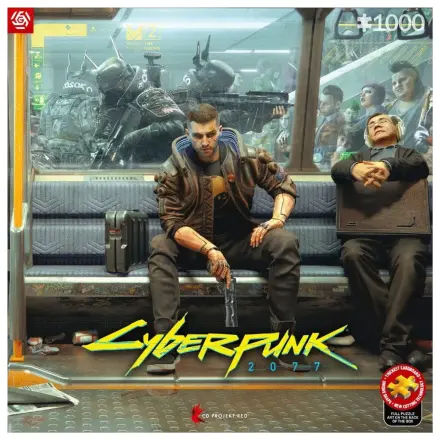 Cyberpunk 2077 Puzzle Metro (1000 elementów) zdjęcie produktu