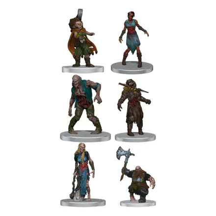 D&D Icons of the Realms wstępnie pomalowane Miniaturki Armii Nieumarłych - Zestaw Zombie zdjęcie produktu