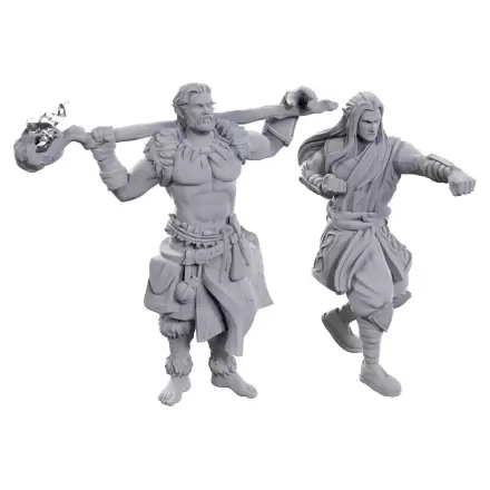 D&D Nolzur's Marvelous Miniatures Niepomalowane Miniatury Zestaw 2 Figurek: Arcydruid i Adept Sztuk Walki zdjęcie produktu