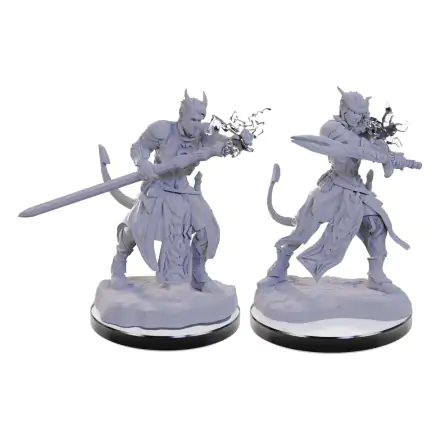 D&D Nolzur's Marvelous Miniatures figurki Niemalowane Tiefling Warlocks zdjęcie produktu