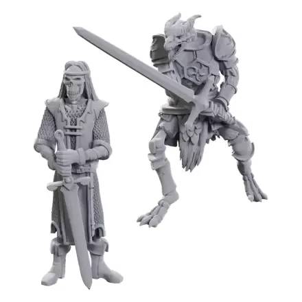 D&D Nolzur's Marvelous Miniatures Niemalowane Miniaturki 2-Pack 50th Anniversary Skeleton Knights zdjęcie produktu