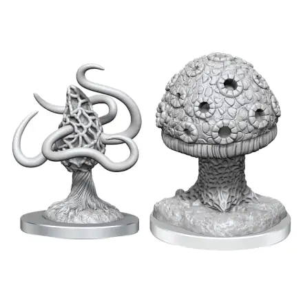 D&D Nolzur's Marvelous Miniatures Niepomalowane Miniaturki 2-Pack Shrieker & Violet Fungus zdjęcie produktu