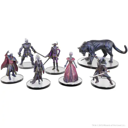 D&D The Legend of Drizzt 35. Rocznica wstępnie pomalowanych figurek Rodzina i wrogowie w pudełku Zestaw zdjęcie produktu