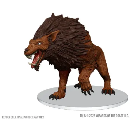 D&D Icons of the Realms Zapakowane, wstępnie pomalowane Miniatury Dire Worg 11 cm zdjęcie produktu