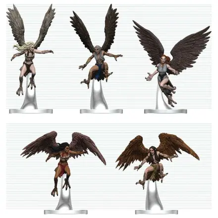 D&D Icons of the Realms Mini Figurki Harpy Flock 20 cm zdjęcie produktu