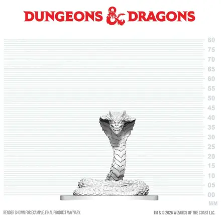 D&D Nolzur's Marvelous Miniatures Mini Figurka Guardian Naga zdjęcie produktu