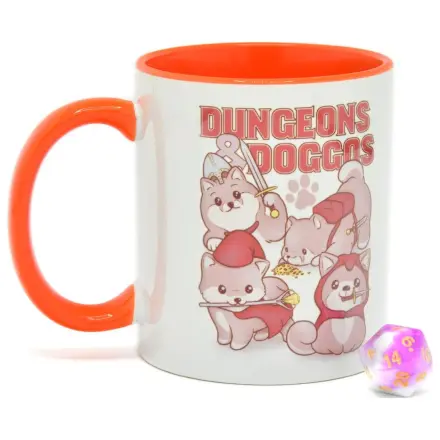 Dungeons & Doggos Gift Set Kubek i Kości D20 zdjęcie produktu