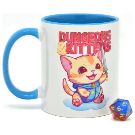 Zestaw Prezentowy Dungeons & Kittens: Kubek i Kostka K20 zdjęcie produktu