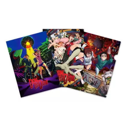 Dandadan Clearfile 3-Set Zestaw Segregatorów/Teczki 3 szt. zdjęcie produktu