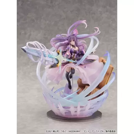 Date A Live IV SHIBUYA SCRAMBLE FIGURE Statua PVC 1/6 Tohka Yatogami Princess Amethyst Dress Ver. 32 cm termékfotója