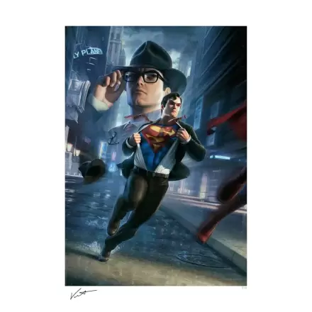 DC Comics Art Print Superman: Wezwanie do działania 46 x 61 cm - bez ramy zdjęcie produktu