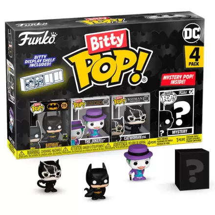 DC Comics Batman 85th Anniversary Bitty Funko POP! Figurka winylowa 4-Pack Batman termékfotója