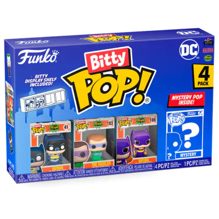 DC Bitty POP! Figurka winylowa 4-Pack Batman Adam West 2,5 cm termékfotója