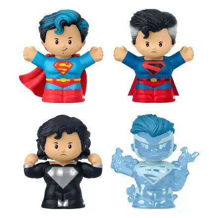 DC Comics Fisher-Price Little People Collector Mini Figurki 4-pak Superman: Through the Ages 7 cm zdjęcie produktu