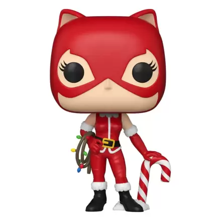 DC Comics Funko POP! Heroes Figurka winylowa Holiday '24 - Catwoman 9 cm zdjęcie produktu