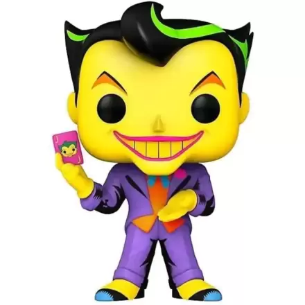 DC Comics Funko POP! Heroes Figurka winylowa Joker (Black Light) 9 cm termékfotója