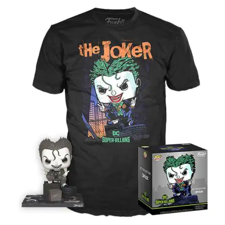 DC Comics figurka i koszulka w pudełku Jim Lee Joker termékfotója