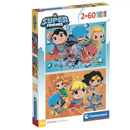 DC Comics puzzle 2x60 szt. zdjęcie produktu