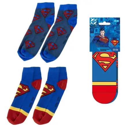 DC Comics Superman adult pack 2 skarpetek zdjęcie produktu