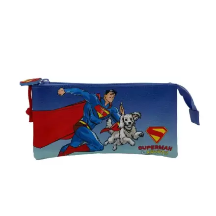 DC Comics Superman & Krypto potrójny piórnik zdjęcie produktu