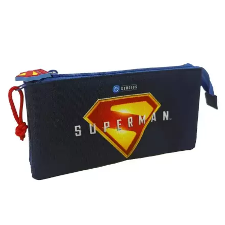 DC Comics Superman potrójny piórnik zdjęcie produktu
