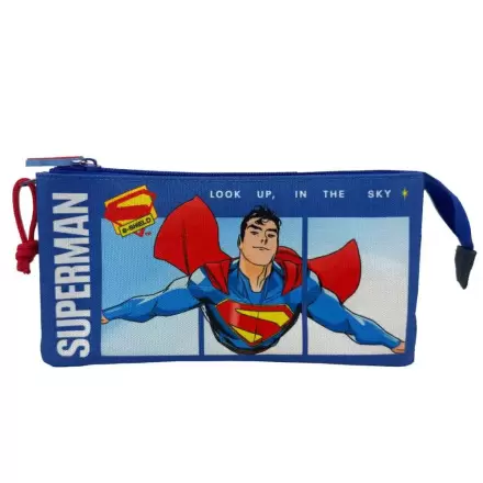 DC Comics Superman Potrójny Piórnik zdjęcie produktu