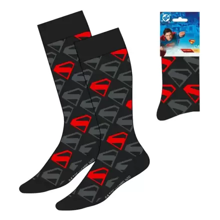 Skarpety DC Comics Superman Logo Black 38-45 zdjęcie produktu
