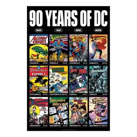DC Comis Plakat artystyczny 90 Lat Edycja limitowana 42 x 30 cm zdjęcie produktu