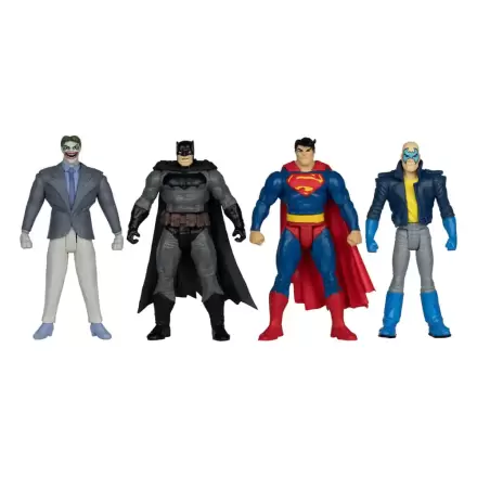 DC Direct Page Punchers Figurka akcji Zestaw 4 figurek Batman & Son of Batman & Superman & Joker 7 cm zdjęcie produktu