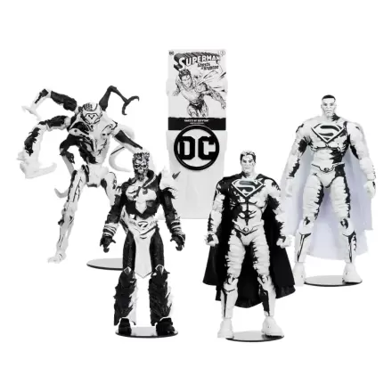 DC Direct Page Punchers Figurki Akcji & Komiks Zestaw 4 Superman Series (Sketch Edition) (Gold Label) 18 cm termékfotója