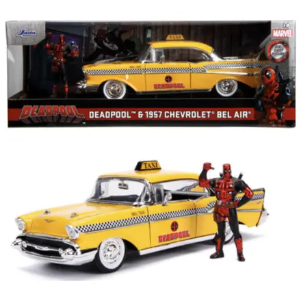 Deadpool 1957 Chevy Bel Air 1 + figurka Deadpool 1:24 zdjęcie produktu