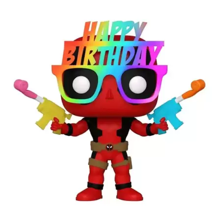 Deadpool Funko POP! Marvel Figurka winylowa na 30 urodziny Glasses Deadpool 9 cm termékfotója