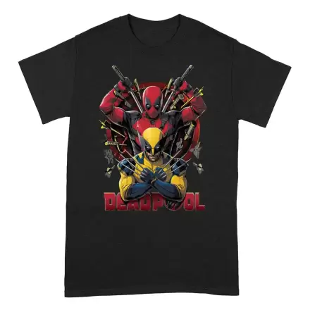 Koszulka Deadpool T-Shirt Deadpool And Wolverine Pose zdjęcie produktu