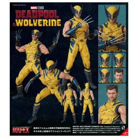 Deadpool & Wolverine Wolverine Damage Ver. figurka MAFEX 16 cm zdjęcie produktu