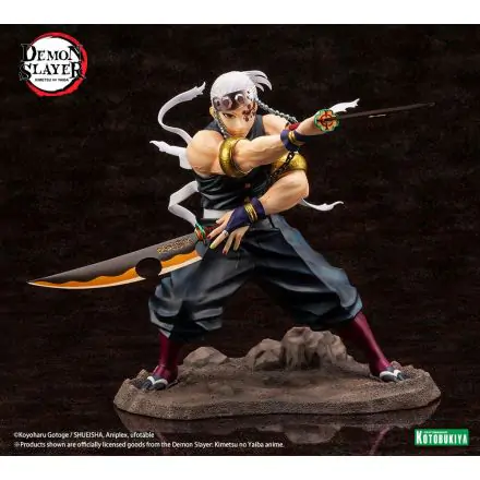 Demon Slayer: Kimetsu no Yaiba ARTFXJ Statua 1/8 Tengen Uzui Regular Edition 23 cm termékfotója